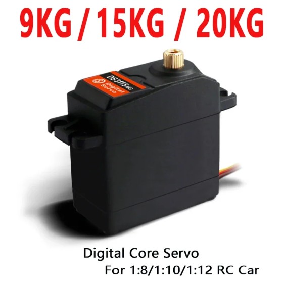 DS3115 DS3120 DS3109 9KG 15KG 20KG Metal Gear Digital Standard for 1/8 1/10 1/12 RC Car Boat Plane Drones Accessories
